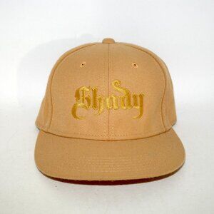 Vintage Shady Eminem Wheat Tan Fitted Hat Cap 7 1/8 HipHop Rap Rare